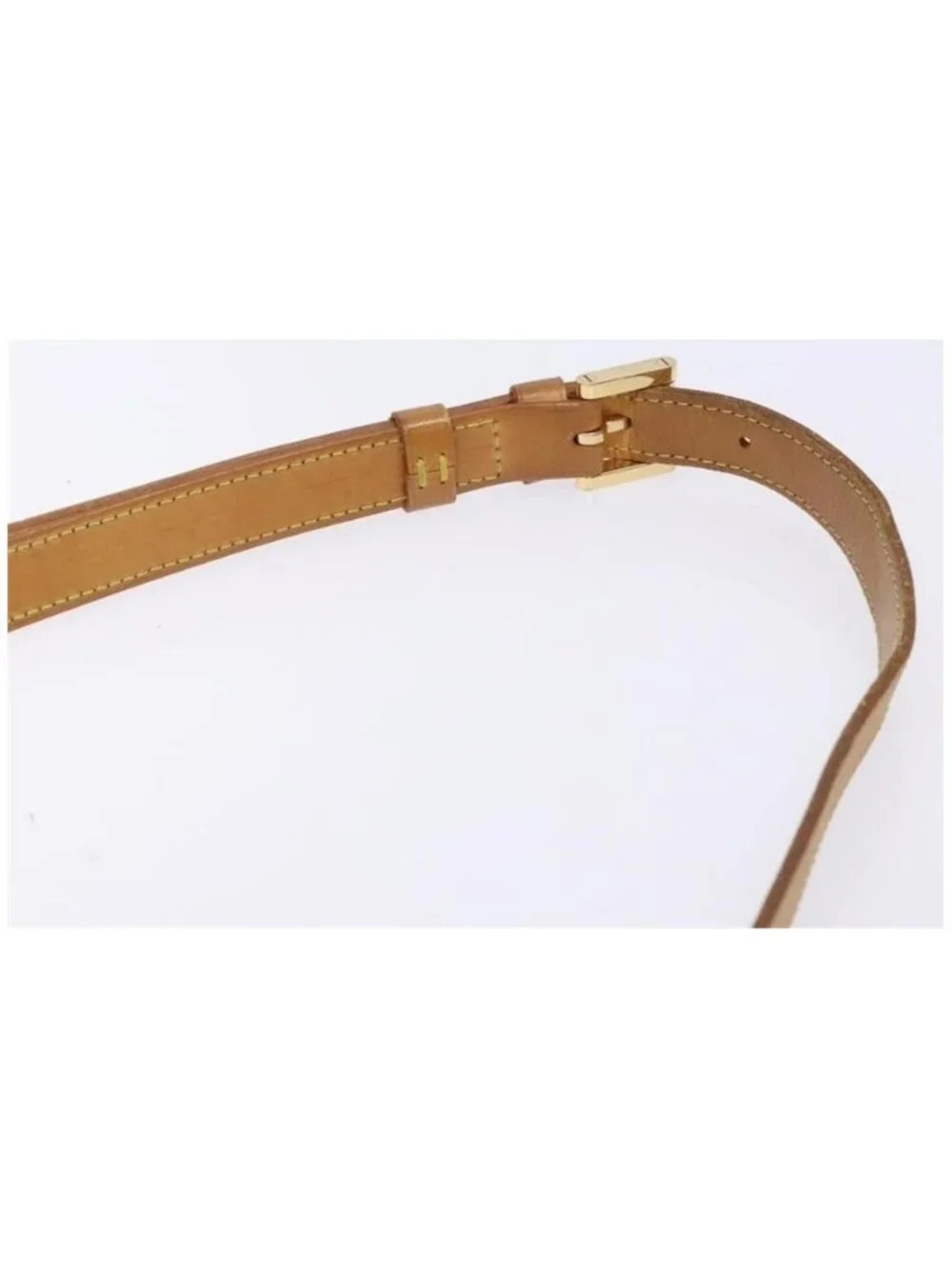 Authentic LOUIS VUITTON Monogram Vernis Thompson Street Bag Bronze M91124 LV